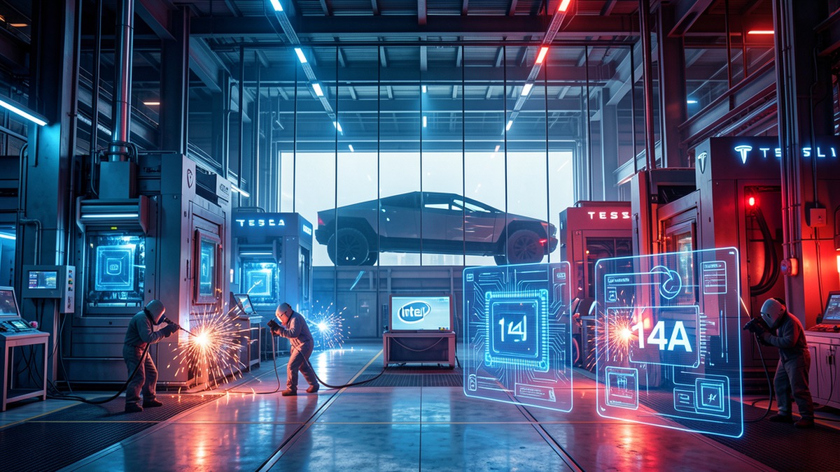 Intel's Comeback Is Real — Tesla Just Bet $20 Billion on Its 14A Chips