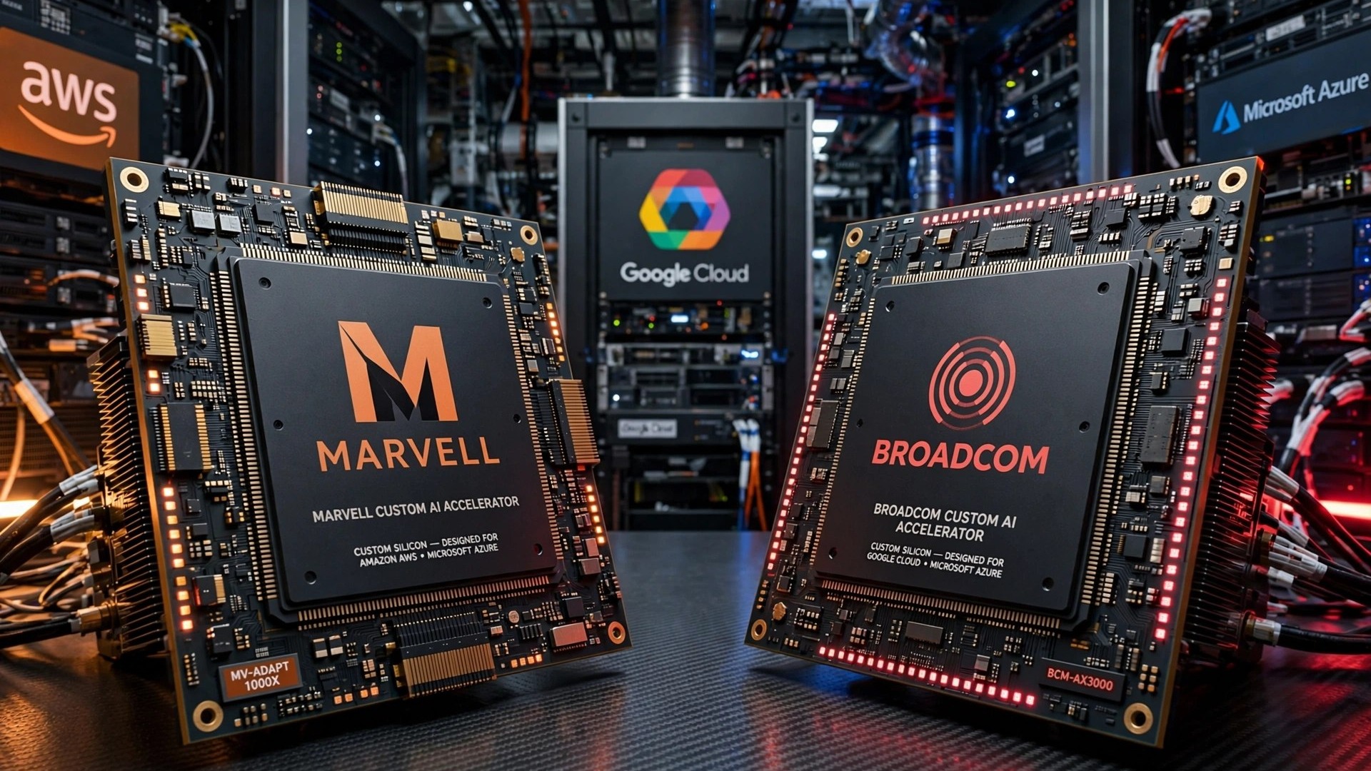 Marvell vs Broadcom: Who Really Owns Custom AI Silicon